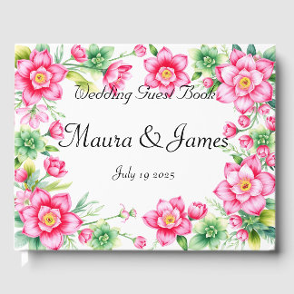 Livre d'or Fleur Rose