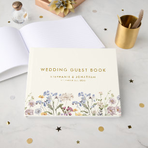 Livre D'or Fleur sauvage de printemps coloré Meadow Gold Mari