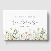 Fleur sauvage D'Été En Mémoire Amoureuse Funéraill