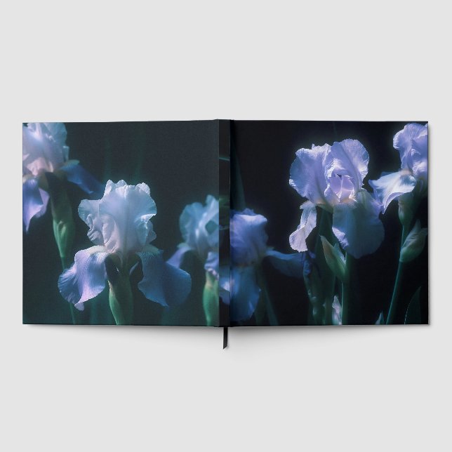 Livre D'or Fleurs d'Iris au Crépuscule (Complet)