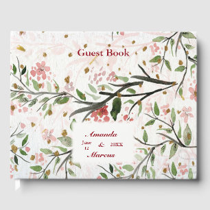 Livre D'or Fleurs japonaises de fleurs de cerises