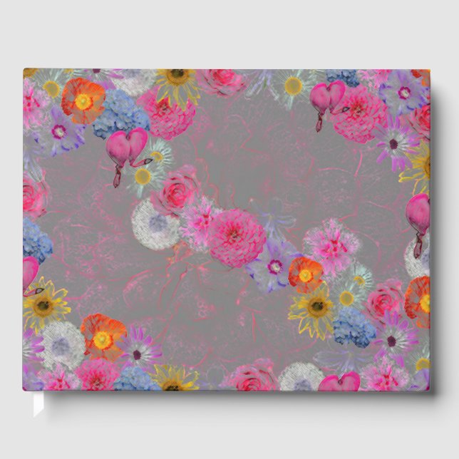 Livre D'or Fleurs mixtes dans l'art moderne (Recto)