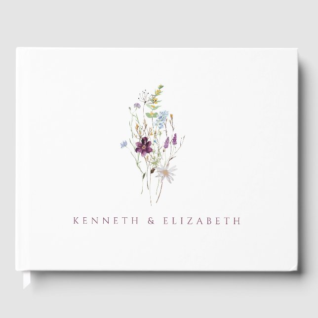 Livre d'or Fleurs Sauvages (Recto)