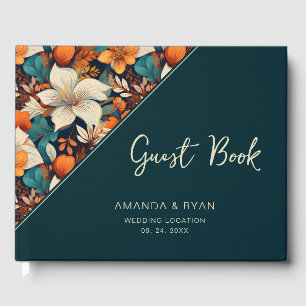 Livre D'or Fleurs tropicales Mariage floral