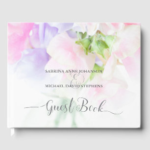 LIVRE D'OR FLORAL CHIC MARIAGE POIS DOUX