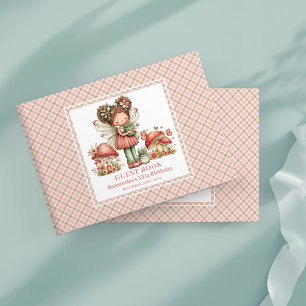 Livre d'or floral pour les 3 ans de la fée magique