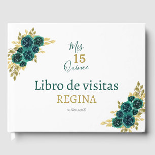 Livre D'or Flore verdoyante Quinceañera