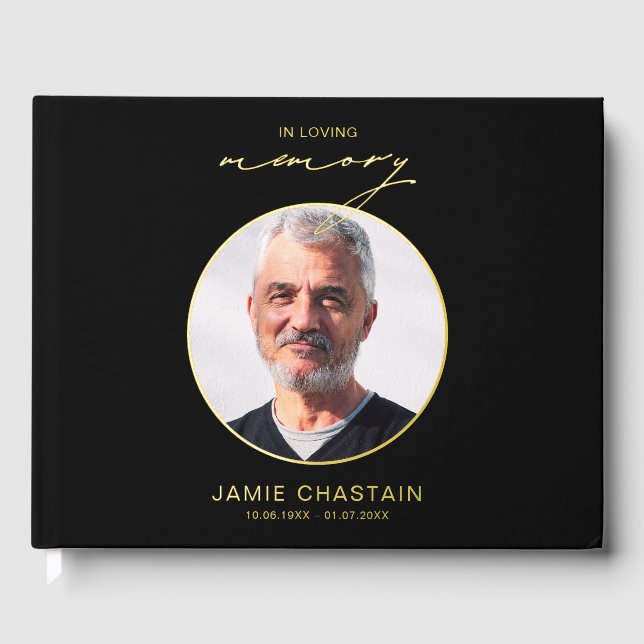 Livre D'or Foil Guestbook (Recto)