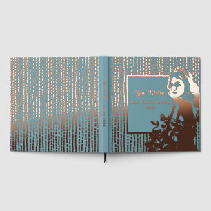 Livre D'or Foil Pageant Crown Photo Scrapbook-CSTM Titre Foil