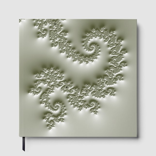 Livre D'or Fractale vert pâle (Recto)