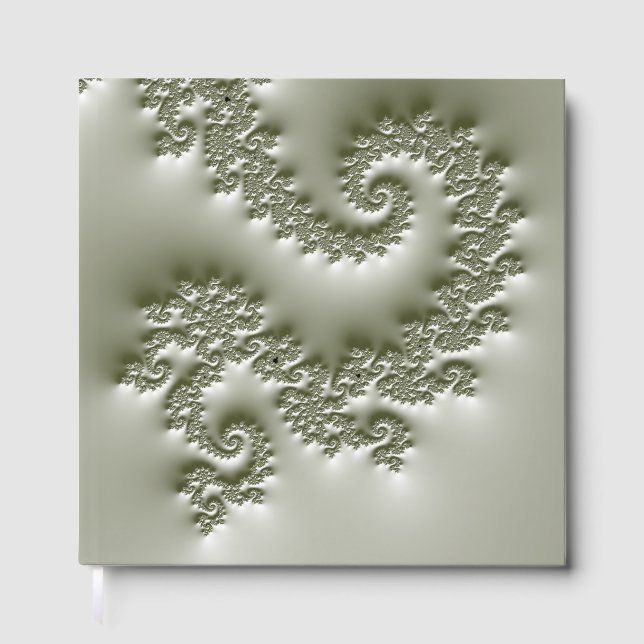 Livre D'or Fractale vert pâle (Recto)