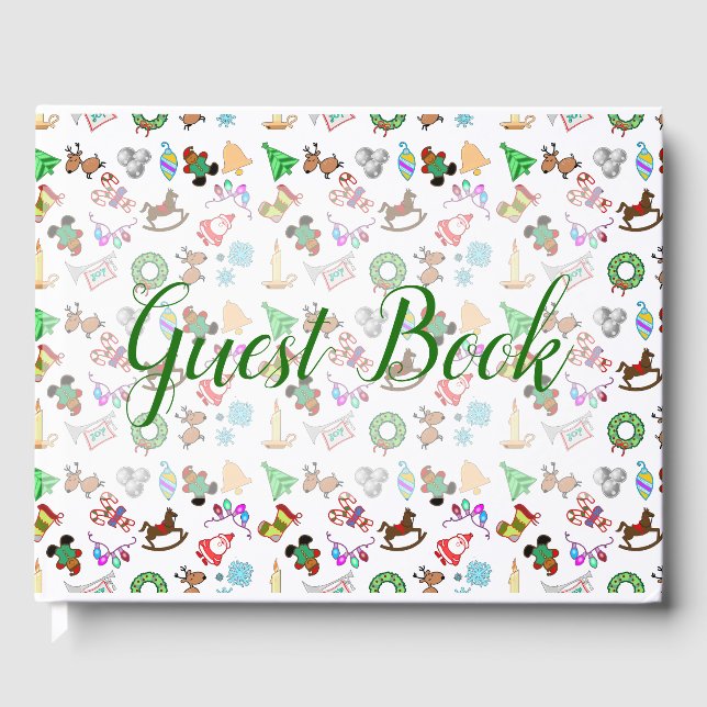 Livre D'or Fun Christmas motif Guides (Recto)