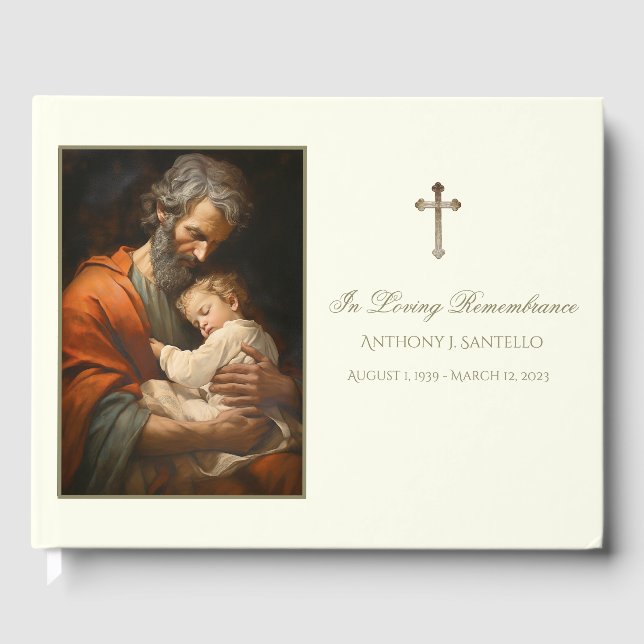 Livre D'or Funérailles du Mémorial St Joseph & Jésus (Recto)