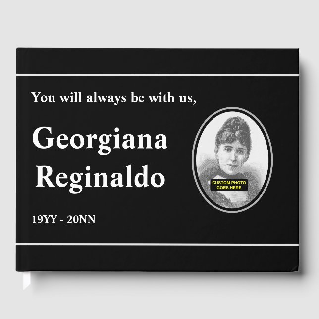 Livre D'or Funérailles simples et simples/Livre d'or commémor (Recto)