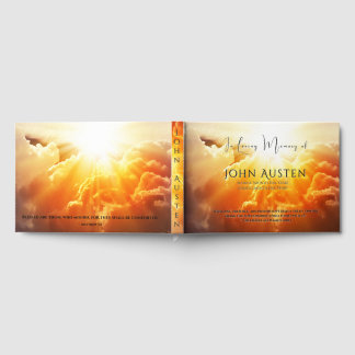 Livre D'or Funeral Guest Book