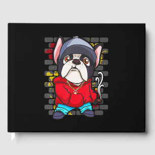 Livre D'or Funny Boston Rerrier Hip hop Gangster Rapper Chien
