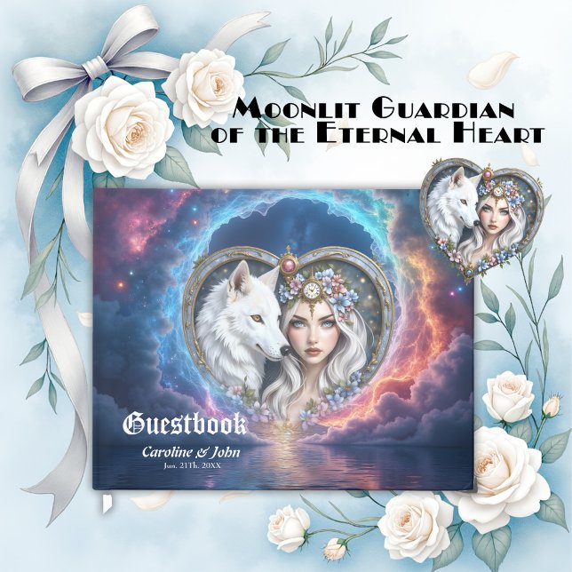 Livre D'or Gardien au clair de lune du Cœur Éternel.  (Créateur téléchargé)