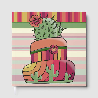 Livre D'or Gâteau de mariage Cactus