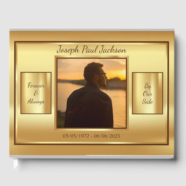 Livre D'or Gold Photo Memorial (Recto)