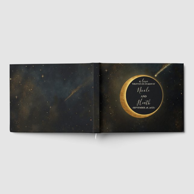 Livre D'or Golden Stardust Eclipse Mariage céleste (Complet)