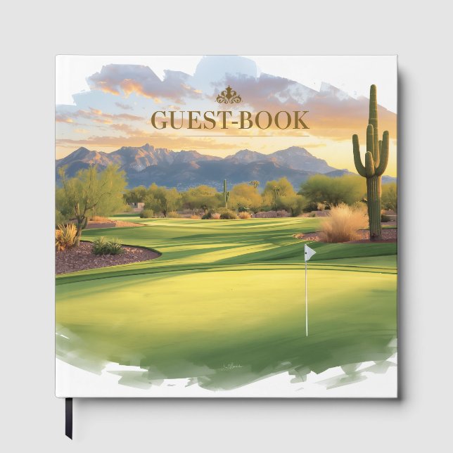 Livre D'or Golf en Arizona  (Recto)