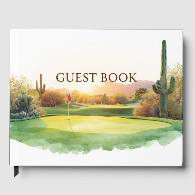 Livre D'or Golf en Arizona  (Recto)