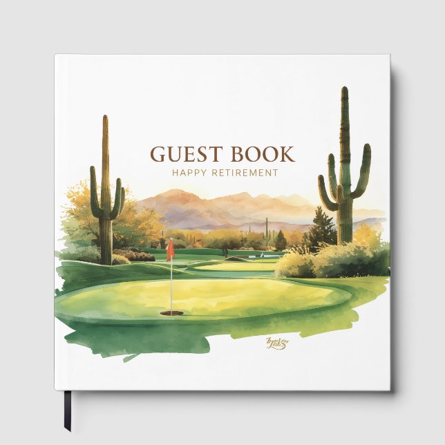 Livre D'or Golf en Arizona  (Recto)