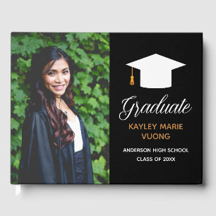 Livre D'or Graduation Senior Photo Autograph Keepsaké 2025