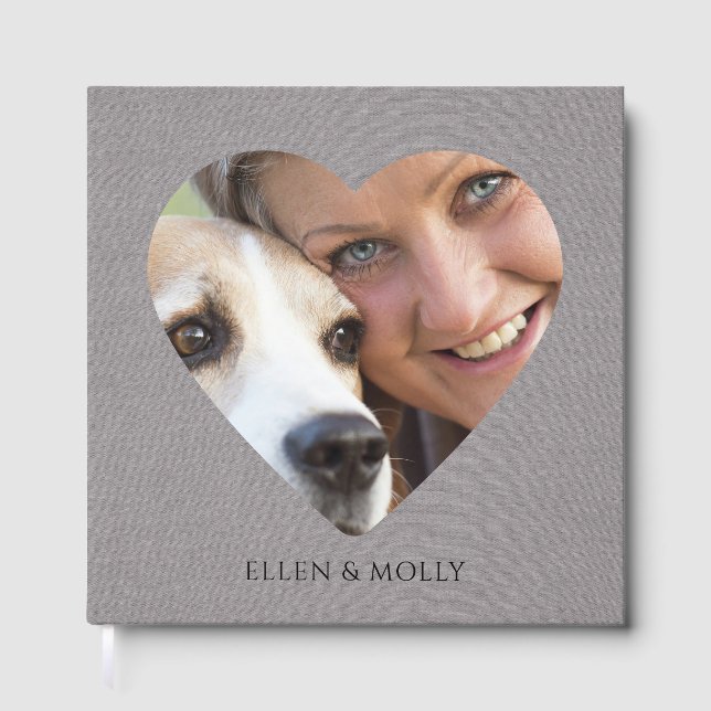 Livre D'or Grandma And Dog Photo Album Book (Recto)