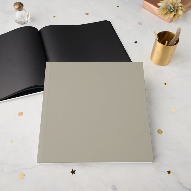Livre D'or Gris-beige (Recto ouvert)