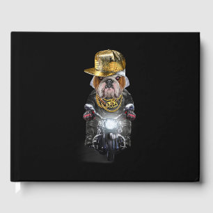 Livre D'or Grumpy English Bulldog avec Casquette Hip hop équi