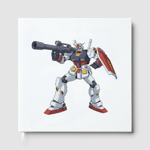 Livre D'or Gundam Mecha Anime Illustrat Classique Rétro RX-78