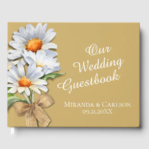 Livre D'or Happy Daisy Mariage Guestbook