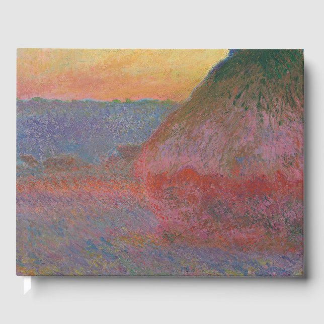 Livre D'or Haystacks (par Claude Monet) (Recto)