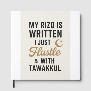 Livre D'or "Hustle with Tawakkul - Carnet basé sur la foi