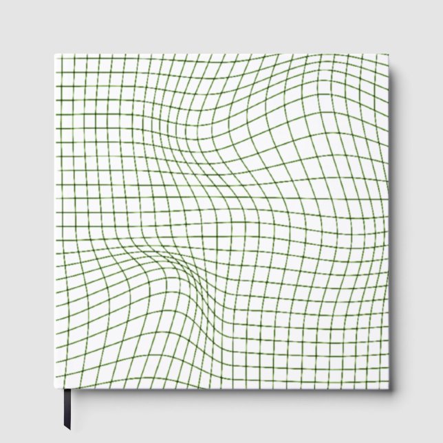 Livre d'or imprimé avec motif Mehndi pour mariages (Recto)