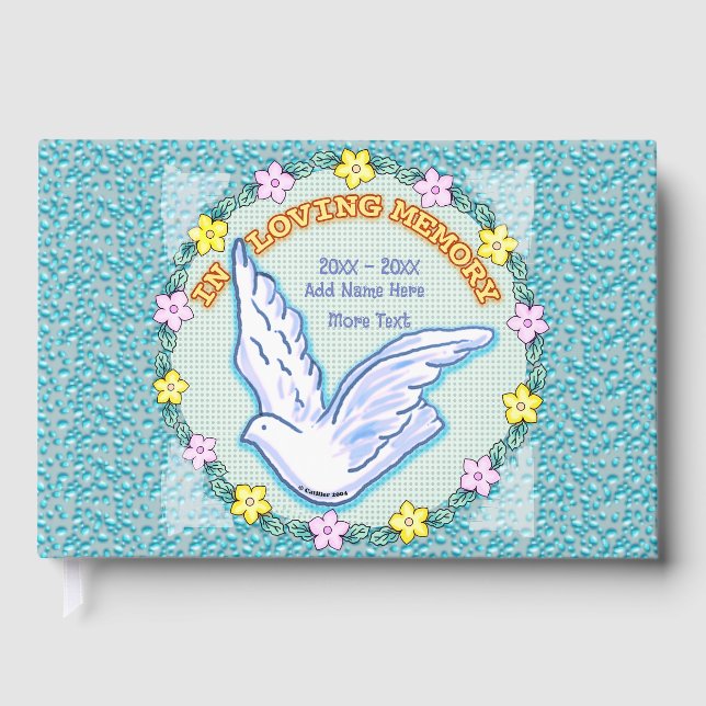 Livre d'or In Love Memory Memorial (Recto)