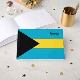 Livre D'or Indicateur Bahamas du texte personnalisé