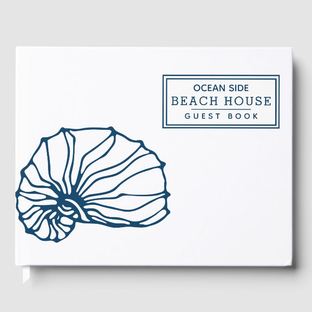 Livre D'or Indigo Blue Seashell - Location de vacances dans u (Recto)