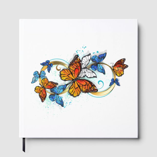 Livre D'or Infinity of Monarch Butterflies (Recto)