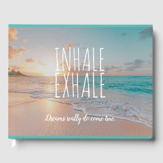 Livre D'or Inhale Exhale Caribbean Guest Book Memories