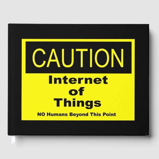 Livre D'or Internet des objets IoT Avertissement Signal d'ave (Recto)