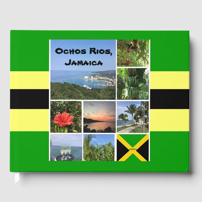 Livre D'or Jamaïque - Collage photo (Recto)