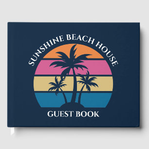 Livre D'or Joli Beach House Palm Tree sur mesure