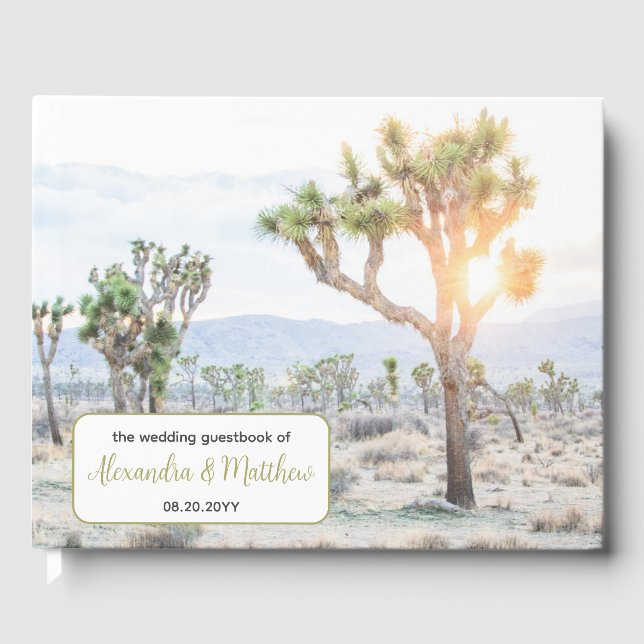 Livre D'or Joshua Tree Mariage (Recto)