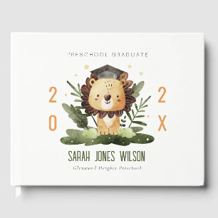 Livre D'or Jote Kids Lion Foliage sur mesure préscolaire Grad