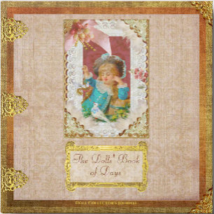 Livre D'or Journal en papier métallisé pour collectionneurs d