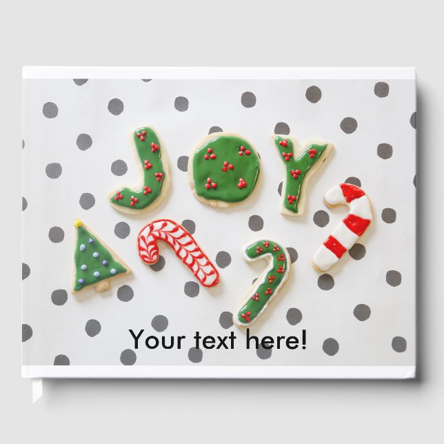Livre D'or Joy Christmas cookies (Recto)