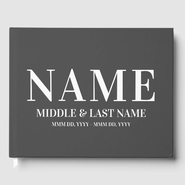 Livre D'or Jusqu'à ce que nous nous rencontrions à nouveau le (Recto)