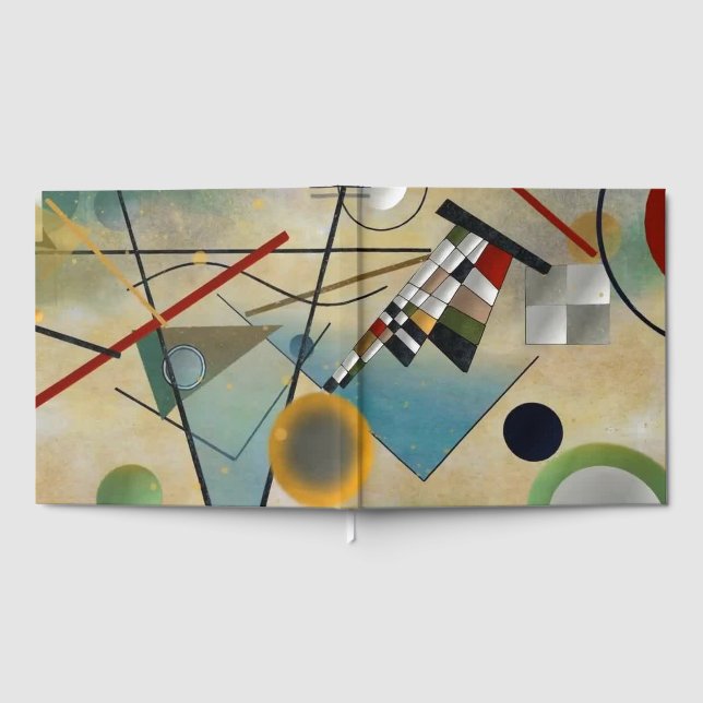Livre D'or Kandinsky Composition Peinture Abstraite (Complet)